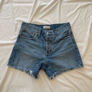 Madewell Relaxed Mid-Length Denim Shorts